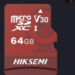 Memoria microSD / Clase 10 de 64GB / Especializada Para Videovigilancia (Uso 24/7) / Compatibles con cámaras HIKVISION y Otras Marcas / 95 MB/s Lectura / 40 MB/s Escritura